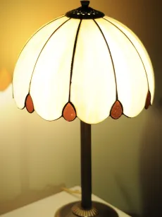 Lampa witrażowa jednokolorowa średnica 30 cm